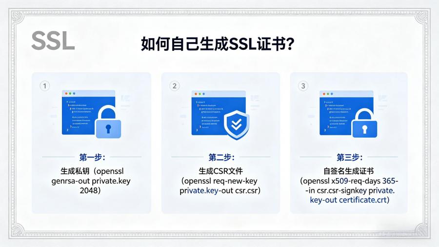 自己生成SSL证书