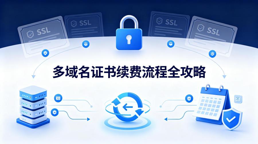 多域名证书续费