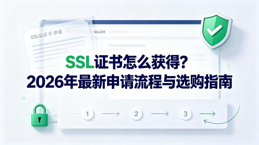 SSL证书怎么获得