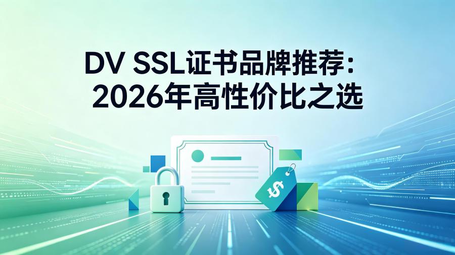 DV SSL证书品牌