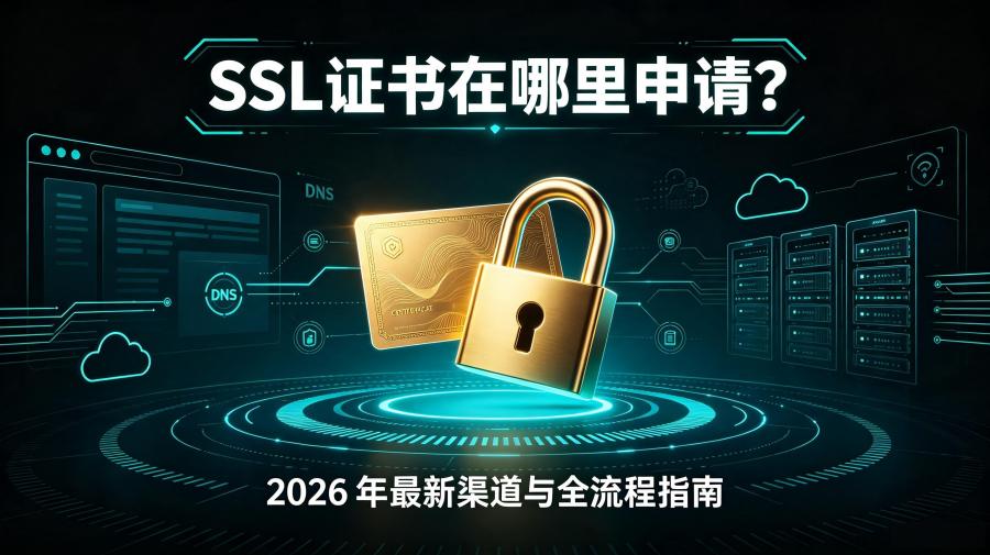 SSL证书在哪里申请