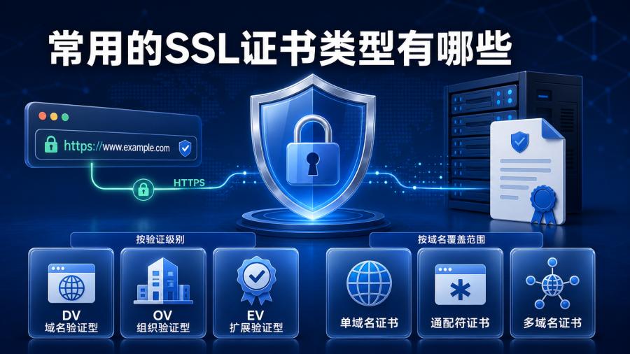 SSL证书类型