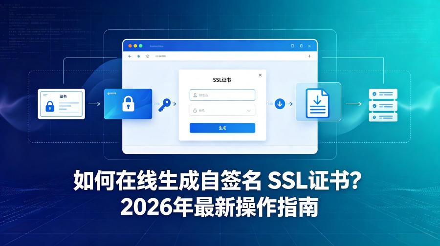 在线生成自签名SSL证书