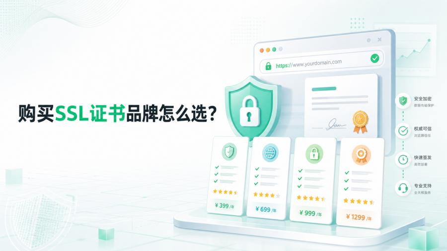 购买SSL证书品牌