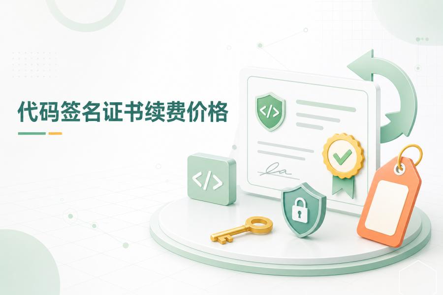 代码签名证书续费
