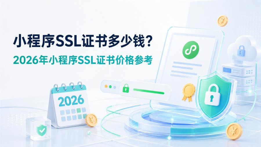 小程序SSL证书多少钱