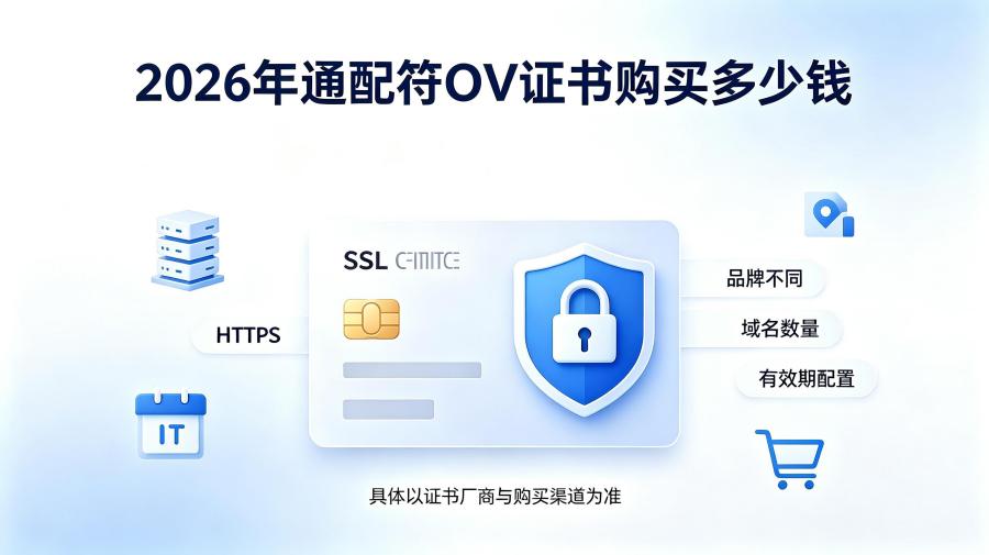 通配符OV证书购买