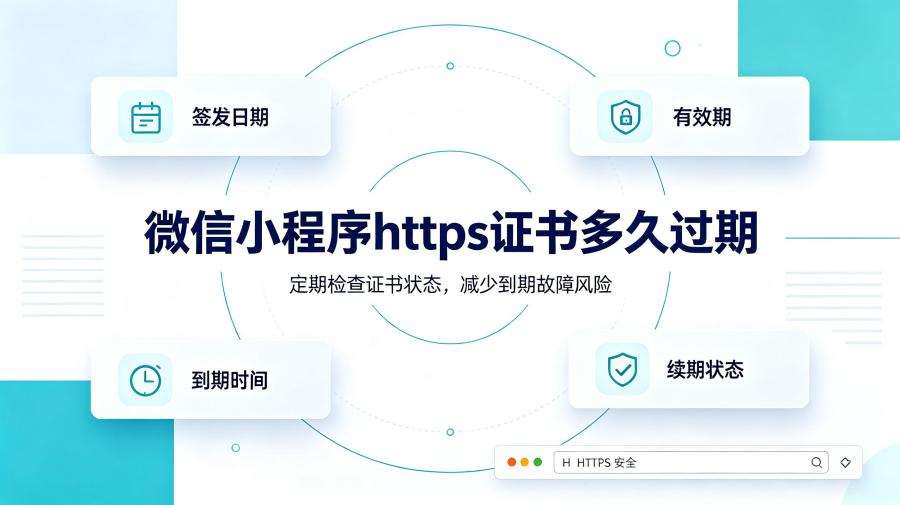 微信小程序https