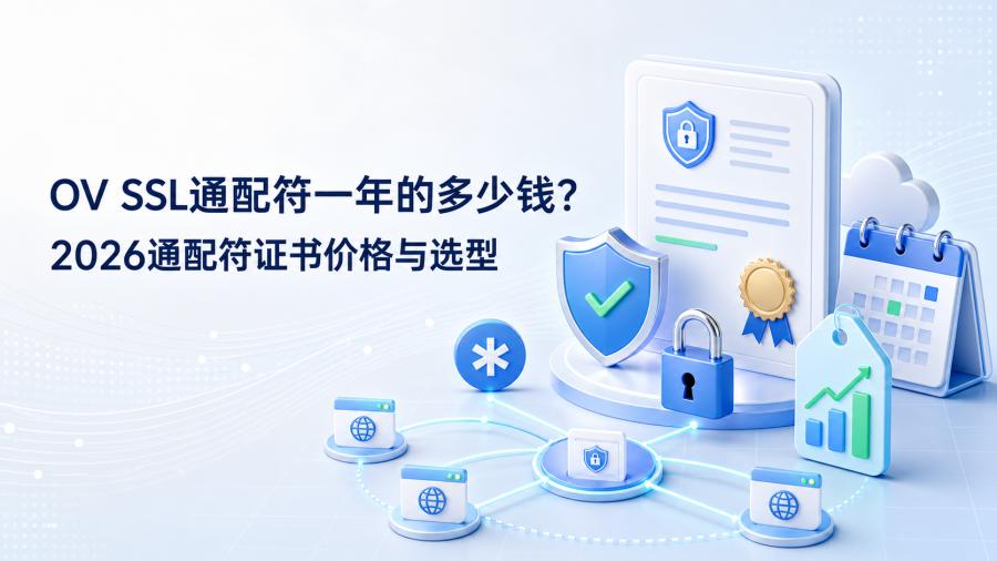 OV SSL通配符一年的多少钱
