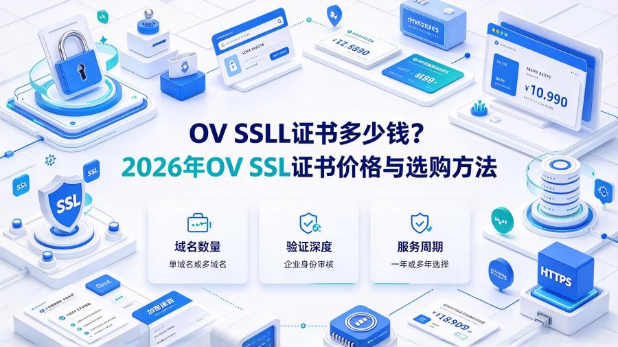 OV SSL证书多少钱
