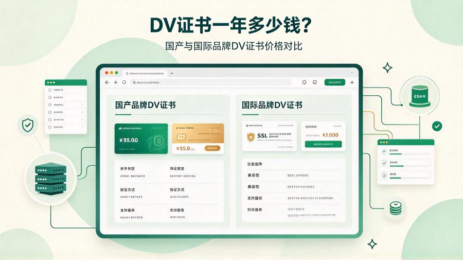 DV证书一年多少钱